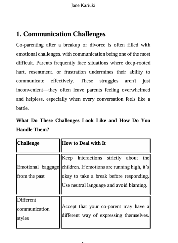 How to coparent with a toxic X